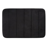George Home black memory foam bath mat, UK version