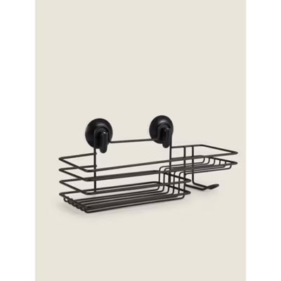 George Home black wire caddy 30x14.5x11cm, UK version