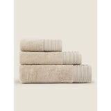 George Home Bamboo Bath Sheet in Natural, Large, UK version