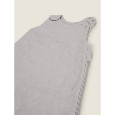 George Home Grey Star Pattern Sleep Bag 0-6 Months, UK version