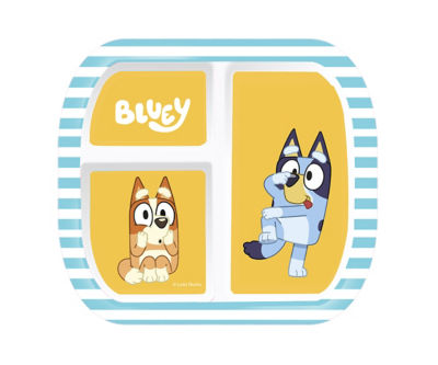 Bluey Divider Plate Children's Plate