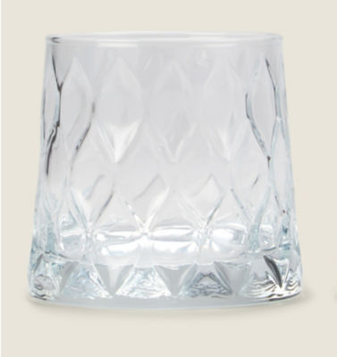George Home leafy textured glass tumbler 0.3L, UK version