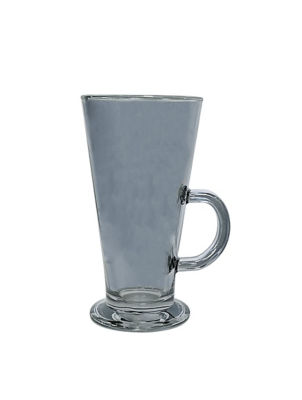 George Home Smoked Latte glass mug, UK version