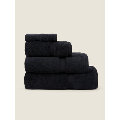 George Home black bath sheet 100x150cm, UK version