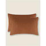 George Home mocha pillowcase pair, UK version
