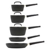 George Home Black Barbican 5-piece pan set, UK version
