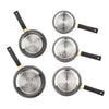 George Home Black Barbican 5-piece pan set, UK version
