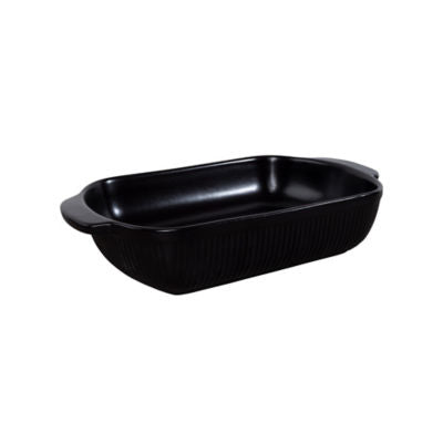 George Home black barbican roasting trays set of 2, UK version