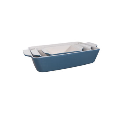 George Home Blue & White roaster set of 3, UK version
