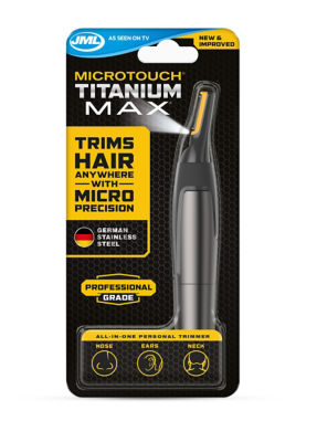 JML Microtouch Titanium Max Facial Hair Remover Shaver