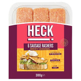 Heck smoky chicken sausage rashers 6 pack 300g, UK version