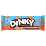 Muscle Moose protein bar salted caramel pretzel 35g, imported from the UK