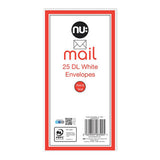 Nuco DL envelopes 25 pack, imported from the UK