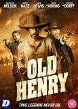 Old Henry DVD action Western film, imported from the UK