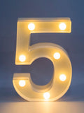 George Home brand number light 5 digit unit, UK version
