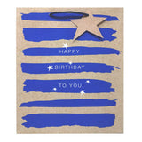 George Happy Birthday Large Gift Bag with Paper Handles - British product