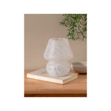 George Home white mushroom table lamp, UK version