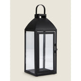 George Home Black Small Metal Lantern, UK version