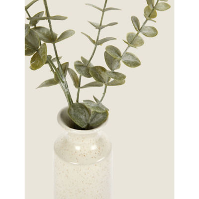 George Home white speckled eucalyptus diffuser bottle 15x15x52 cm, UK version