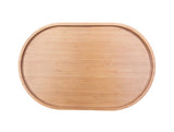 George Home oval wooden platter 40x25cm, UK version
