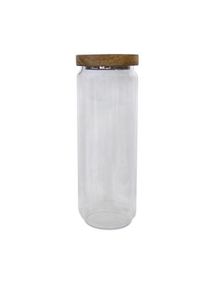 George Home Acacia Lid Canister 1300ml, UK version