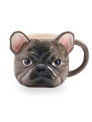 George Home Frenchie shaped ceramic mug, UK version