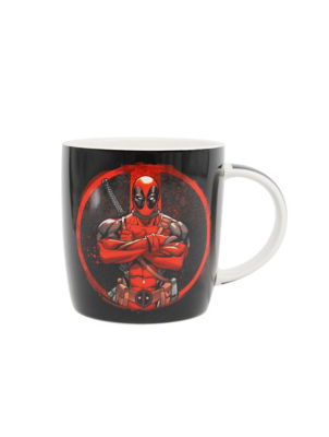 George Home Deadpool ceramic mug, UK version