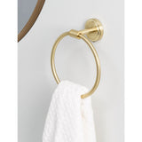 George Home brass towel ring 17 x 19 x 7 cm, UK version