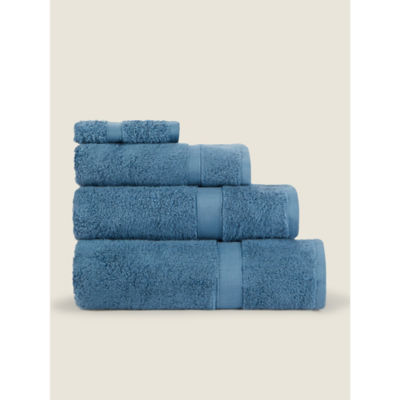George Home Aegean Sea Blue bath sheet 100x150cm, UK version