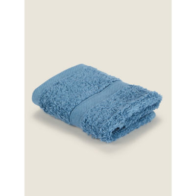 George Face Cloth Aegean Sea Blue 30 x 30cm, UK version