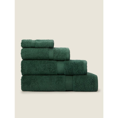 George Home Bath Sheet Fir Green, UK version