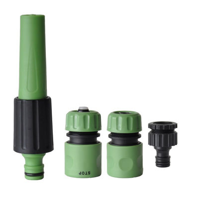ASDA 4 Piece Spray Nozzle Set Garden Hose Fittings