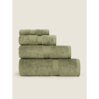 George Home Sage Green Super Soft Bath Sheet