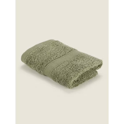 George Home Cotton Bath Towel Sage Green, UK version