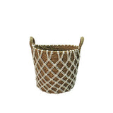 George Home natural geometric storage basket 13 litre, UK version