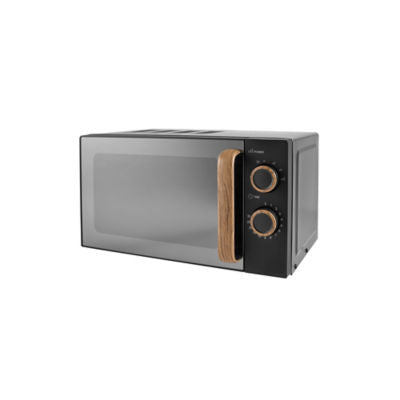 George Home Matte Black Scandi microwave 17L 700W power , UK version