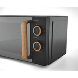 George Home Matte Black Scandi microwave 17L 700W power , UK version