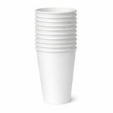 George Home white large paper tumblers 16 oz 10 pack, UK version