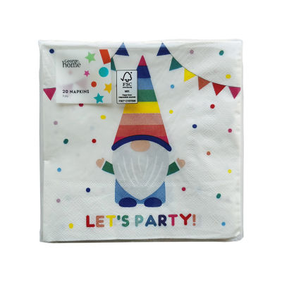George Home Summer Gonk napkins 20-pack, UK version