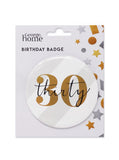 George Home badge number 30 85mm diameter - British product