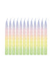 George Home pastel twist candles 12-pack, UK version