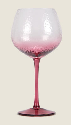 George Home Pink Ombre Wine Glass 550ml