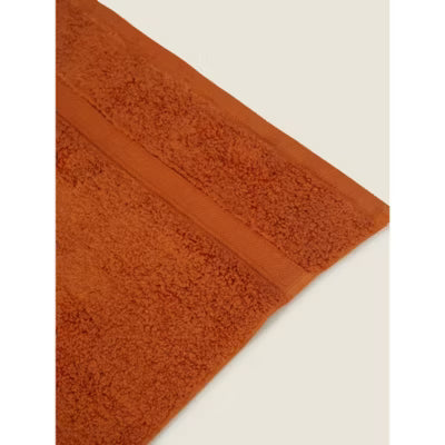 George Home burnt orange hand towel, UK version