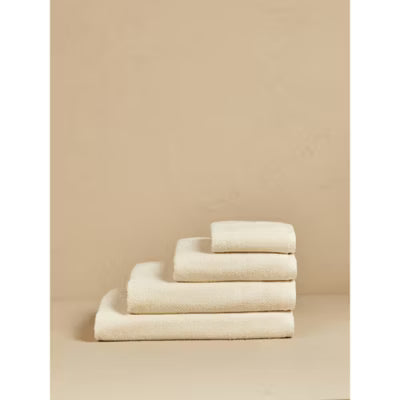 Stacey Solomon cream popcorn textured bath sheet 100 x 150 cm - British product