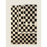 George Home checkerboard bath sheet 100cm x 150cm, UK version