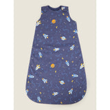 George Home Navy Space Sleep Bag 2.5 Tog 0-6M, UK version