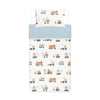 George Home multi-coloured reversible duvet set, UK version