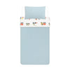 George Home multi-coloured reversible duvet set, UK version