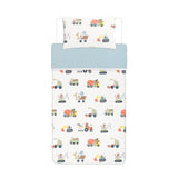 George Home multi-coloured reversible duvet set, UK version