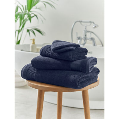 George Home navy face cloth, UK version